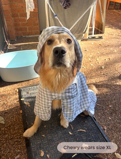 Luxury Dog Drying Robe