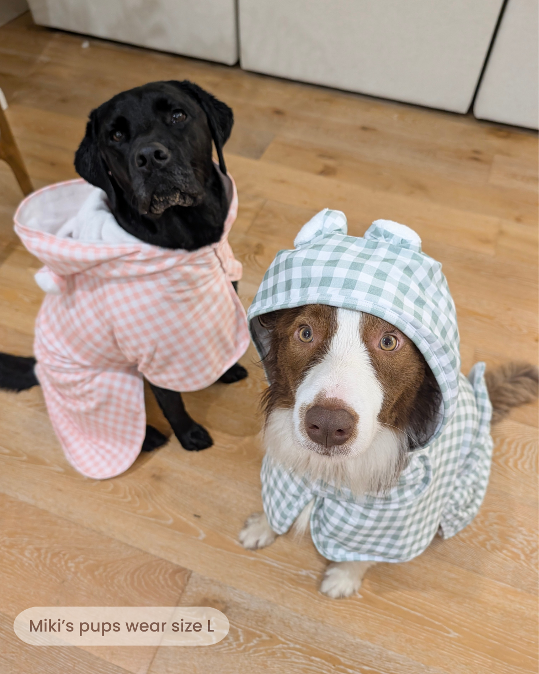 Luxury Cotton Dog Drying Robe