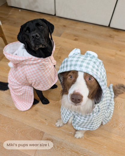 Luxury Cotton Dog Drying Robe